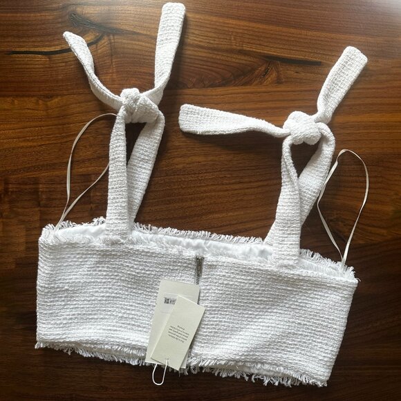 NEW LIKELY DREA TWEED CROP TOP AND SKIRT SET SIZE 6 - Picture 8 of 13